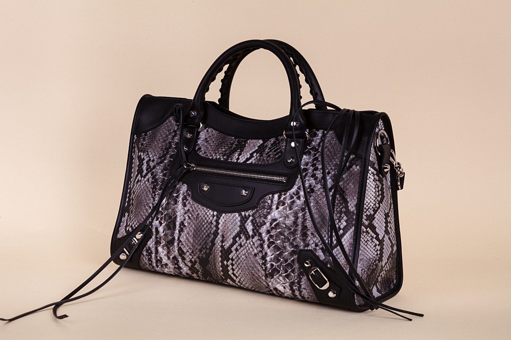 balenciaga python bag
