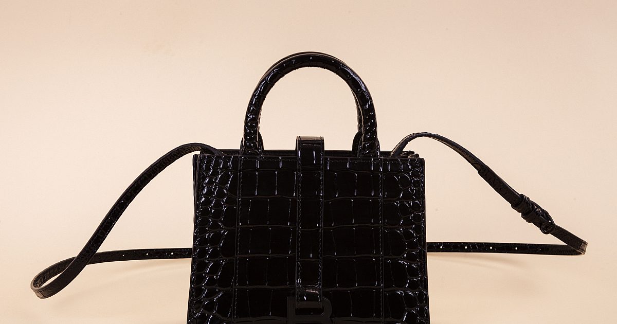 Balenciaga Hourglass XS Top Handle Tote Bag Vivrelle