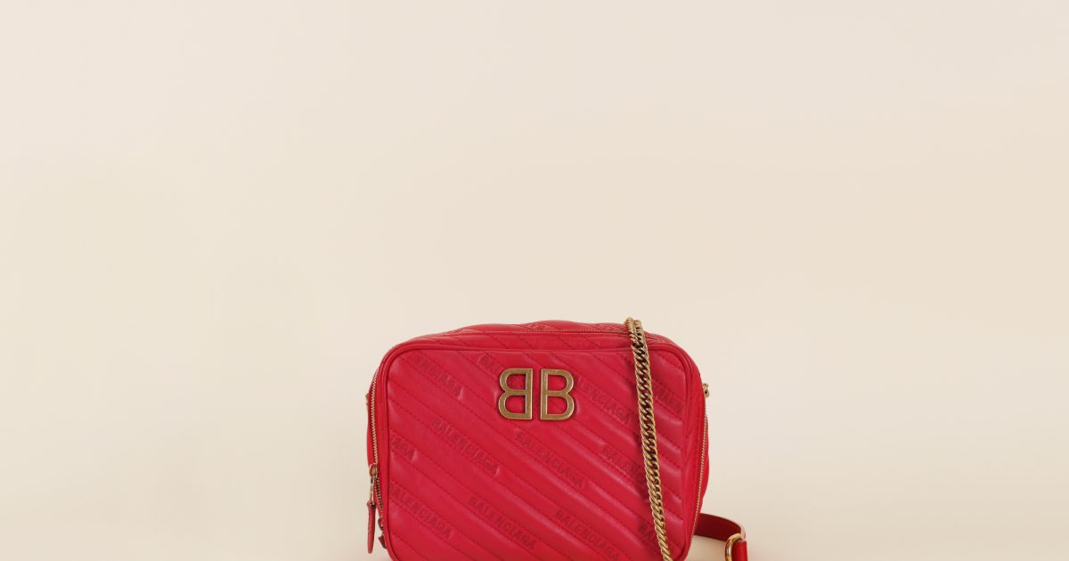 balenciaga blanket reporter bag