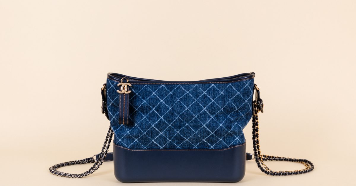 Chanel Denim Gabrielle Hobo Bag Vivrelle