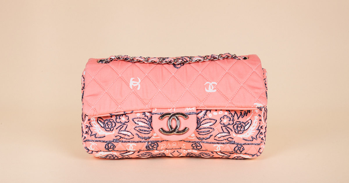 Chanel Paris Dallas Bandana Classic Single Flap Bag Vivrelle