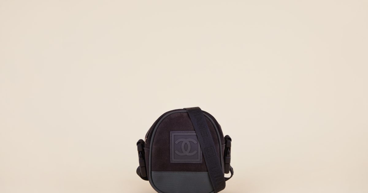 Chanel Sport Line Canvas Mini Crossbody Bag Vivrelle