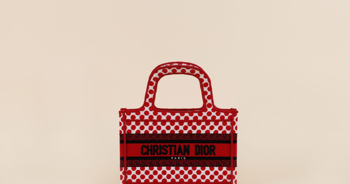 Christian Dior Mini Book Tote Vivrelle