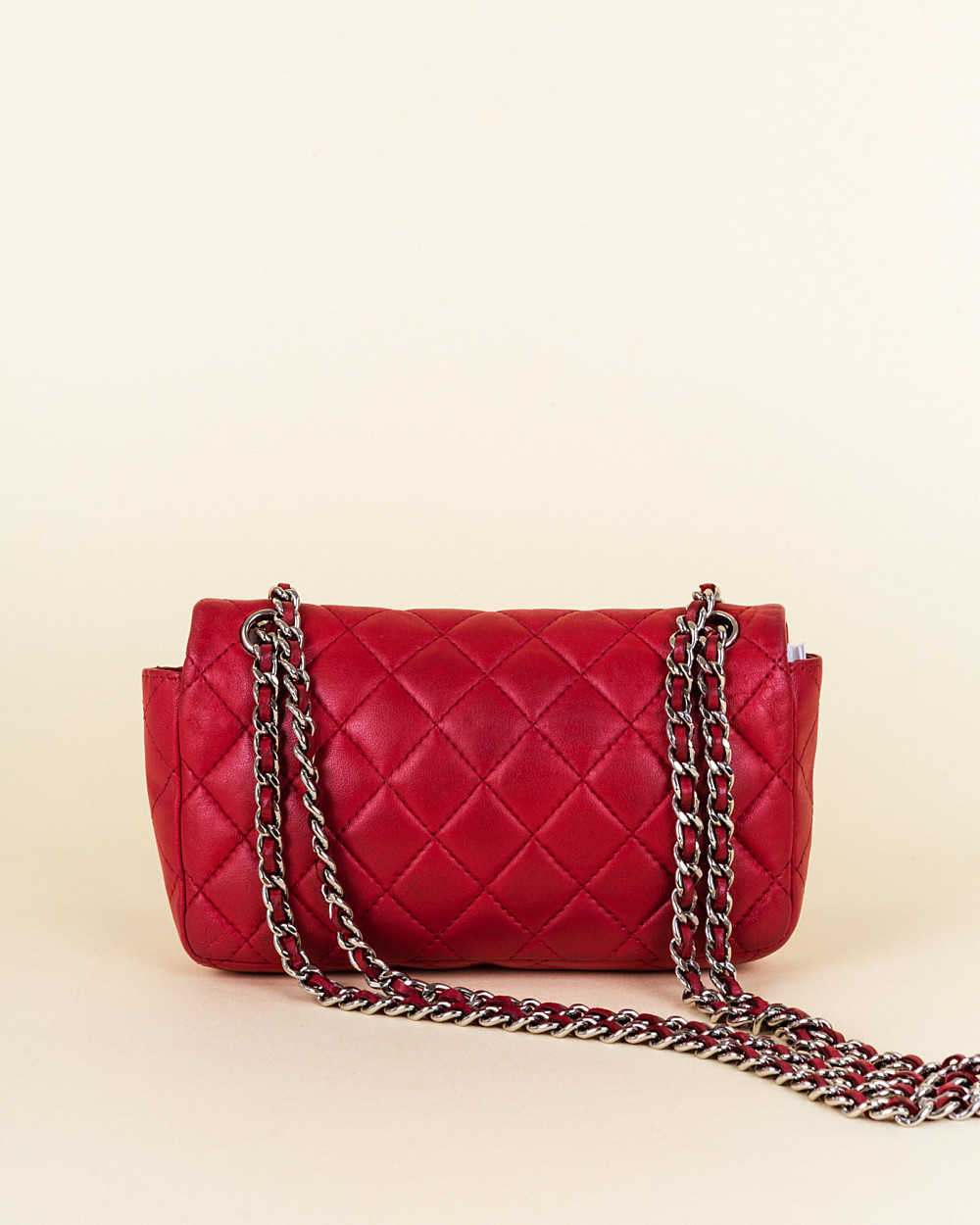 Chanel Lambskin Leather Mini Quilted Crossbody Bag Vivrelle