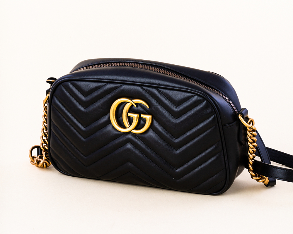 Gucci GG Marmont Small Matelassé Shoulder Bag Vivrelle