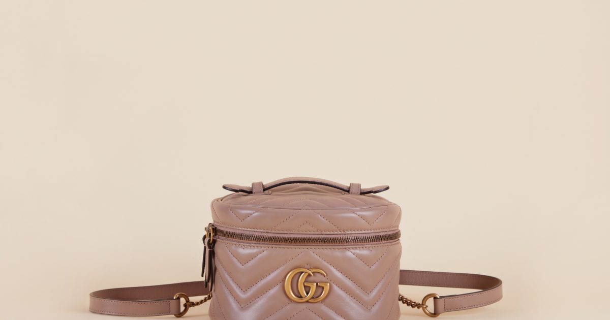 Gucci GG Marmont Vanity Case Backpack Vivrelle