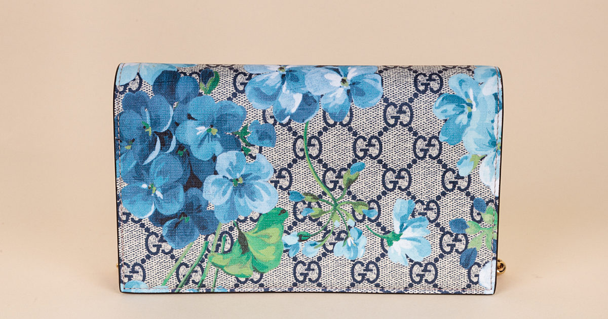 Gucci Blooms Wallet on a Chain Vivrelle