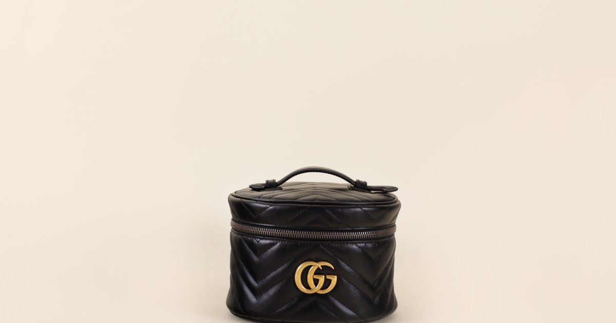 Gucci GG Marmont Vanity Case Backpack Vivrelle