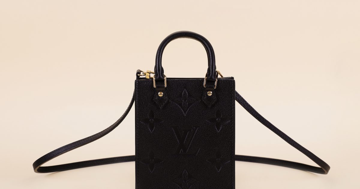 Louis Vuitton Monogram Empreinte Petit Sac Plat Vivrelle