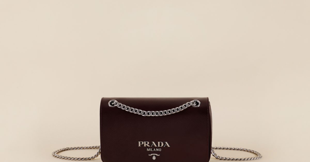 Prada Saffiano Vernice Pattina Crossbody Bag Vivrelle