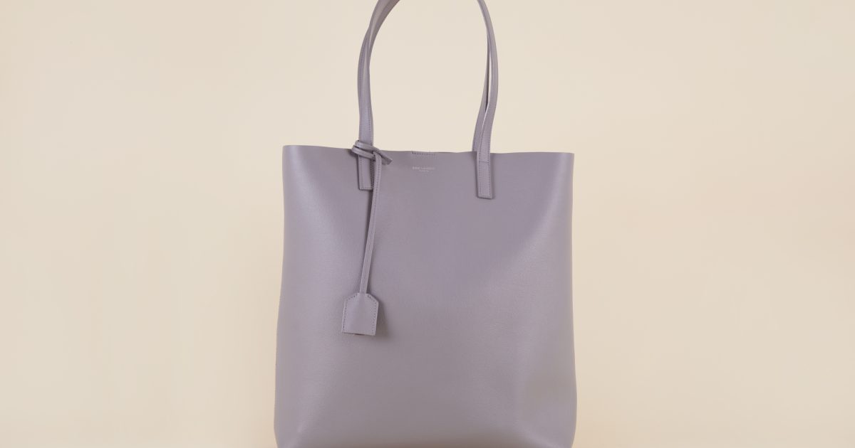 Saint Laurent N/S Shopping Tote Bag Vivrelle